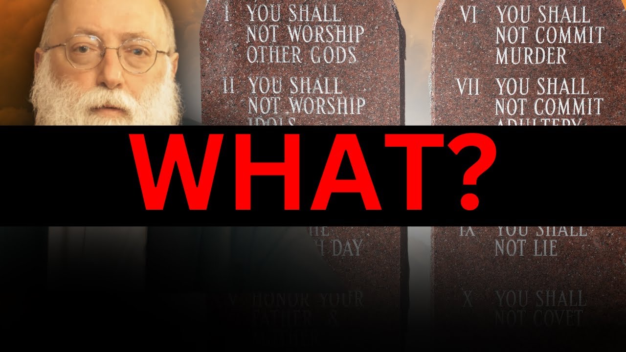 What nobody told you about the Ten Commandments