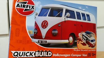 NEW Airfix quickbuild VW Camper | Scale Modelling for Kids