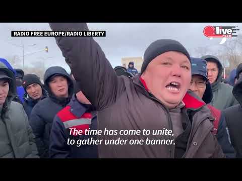 Mass protests erupt in Kazakhstan over rising fuel prices, the president backs out | LiveFEED®