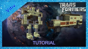Transformers Ratchet in Minecraft - 1:1 Scale - Tutorial