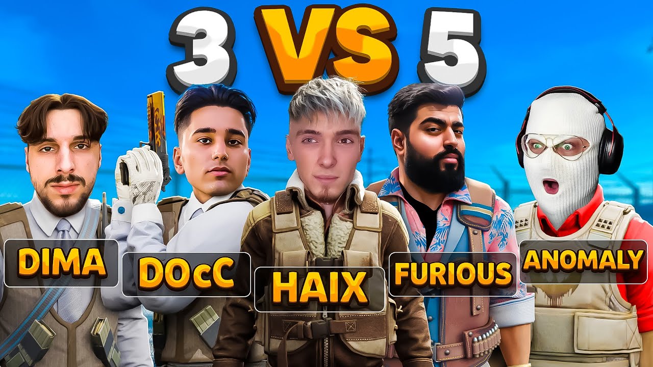 3 VS 5 Challenge: A 3 Year Journey To Victory | THE MOVIE