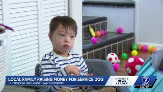 Omaha family raising money for service dog to help son with Down syndrome