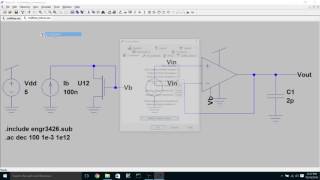 LTspice AC simulation tutorial