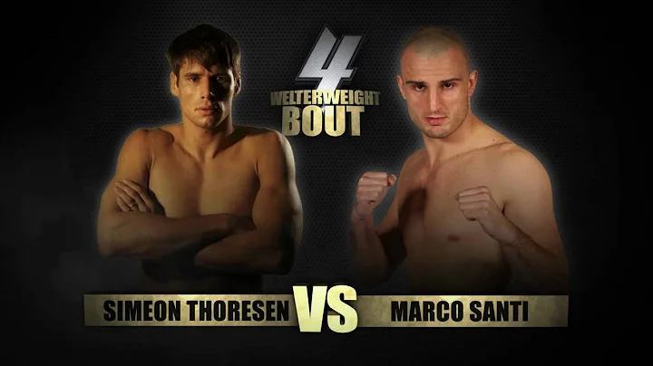 BAMMA 4 - SIMEON THORESON VS MARCO SANTI
