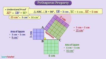 The Triangle and its Properties Class 7 Maths - Pythagoras Property