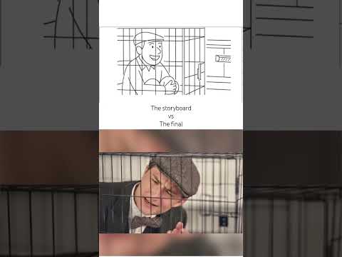The storyboard vs the final is always fun to see #commercialdirector