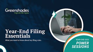 Year End Filing Essentials
