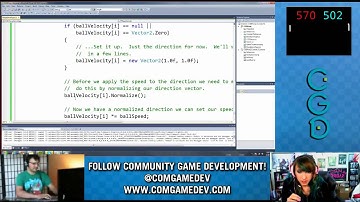 Community Game Development - Ep. 1 PONG - Part 2