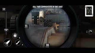 War Sniper Z16 Mission 26 Twin Eagles Kill Two Commanders In One Shot