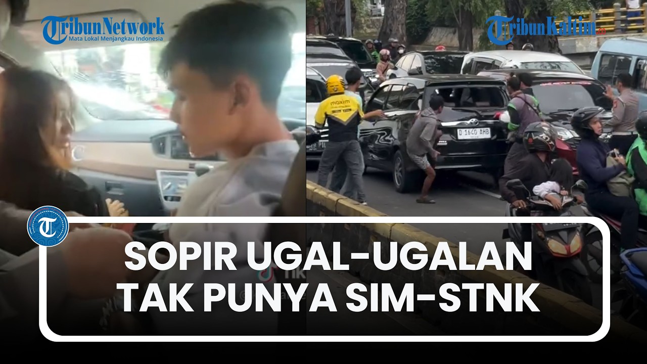 Pengemudi Ugal-ugalan di Jakarta Tak Punya SIM-STNK, Ngaku Panik Dikejar Polisi