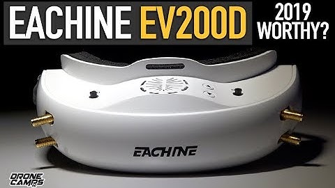 EACHINE EV200D still good in 2019? - Dual Diversity, USB Power, DVR - FULL REVIEW