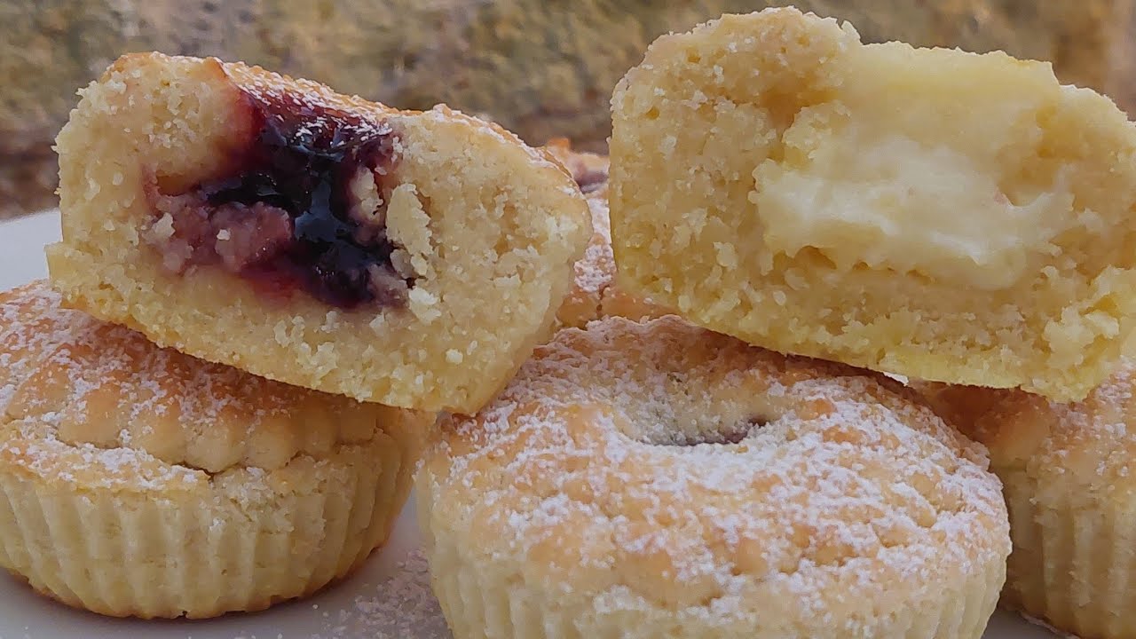 DOLCETTI DI FROLLA MONTATA FARCITII ricetta CON e SENZA bimby BUONISSIMI!!!!