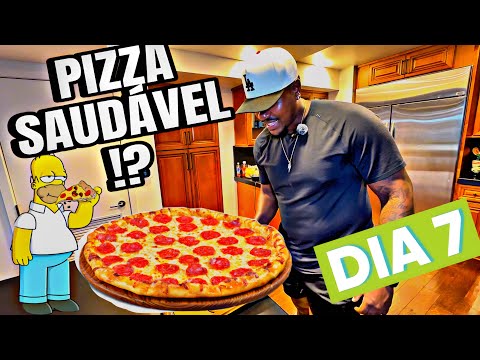 DIA 7  COM THYAGO VIEIRA “ PIZZA “ SAUDÁVEL !?