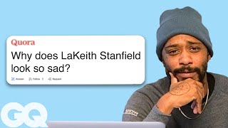 Lakeith Stanfield Replies to Fans on the Internet | Actually Me | GQ