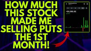 HOW MUCH I MADE SELLING CASH SECURED PUTS ON THIS! | TRADING OPTIONS