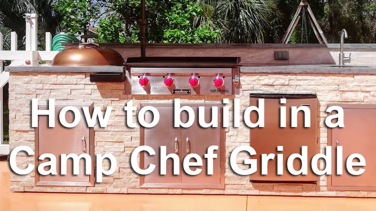 How to Build a Camp Chef Flat Top Grill FTG600 Into an Outdoor