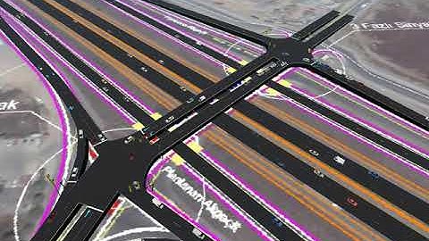 3D Traffic Simulation Synchro