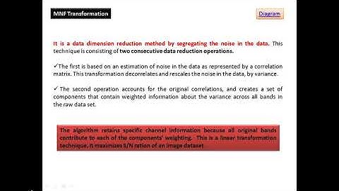 Hyperspectral  Remote Sensing Technique (Hyperspectral Image Processing / Part 3)