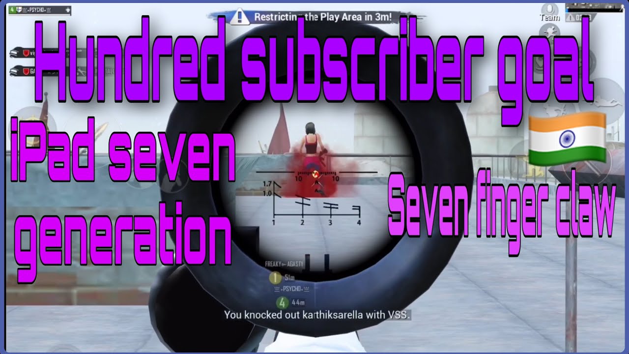 🇮🇳7 FINGER CLAW IN ALL MAPS {HANDCAM}PUBG MOBILE, HINDI GAMPLAY🇮🇳😎