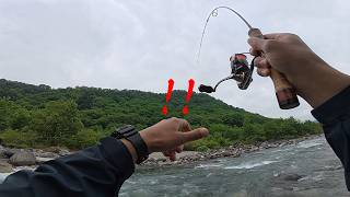 ジェット水圧で鍛えられた渓流魚強すぎて滅