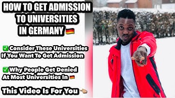 How to Get Into German Universities (the secret they don’t tell you)