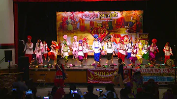 Bhangra Mix Performance at Rangla Punjab Vaisakhi Mela 2015