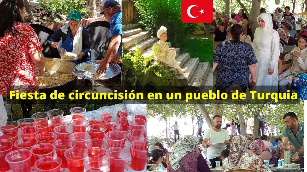 ASI ES UNA FIESTA DE CIRCUNCISION EN UN PUEBLO DE TURQUIA 🇹🇷