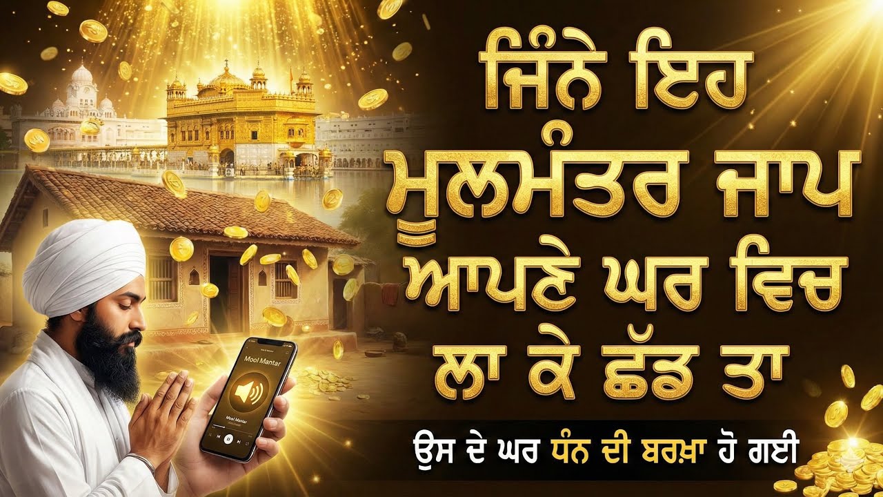 ਮੂਲਮੰਤਰ ਜਾਪ ਸਾਰੇ ਪਾਪ ਦੂਰ ਹੋ ਜਾਣਗੇ ❤️🙏