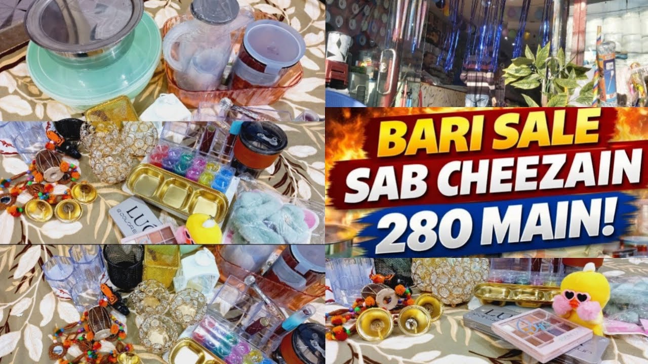 SIALKOT 280 SALE 😱 EVERYTHING ONLY 280 | Hidden Market EXPOSED