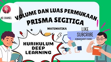 BARU....CARA MENGHITUNG LUAS PERMUKAAN SESUAI KURIKULUM DEEP LEARNING