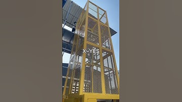 #conveyor #machine #conveyorsystem #verticalconveyor #factory #automatedsolutions #materialhandling