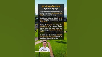 Sập Bẫy Khi Công Chứng Hợp Đồng Đặt Cọc | Mai Điện An Cư