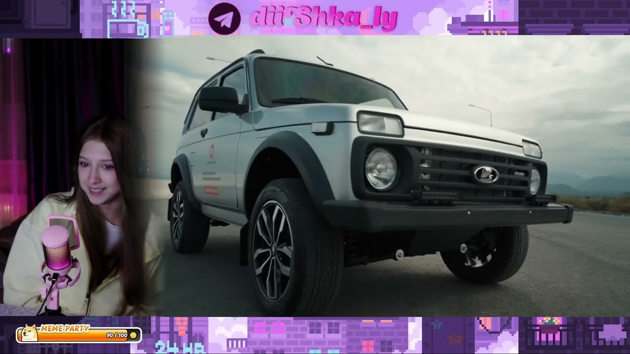 DIISHKA РЕАКЦИЯ Асата обзор на LADA NIVA SPORT!