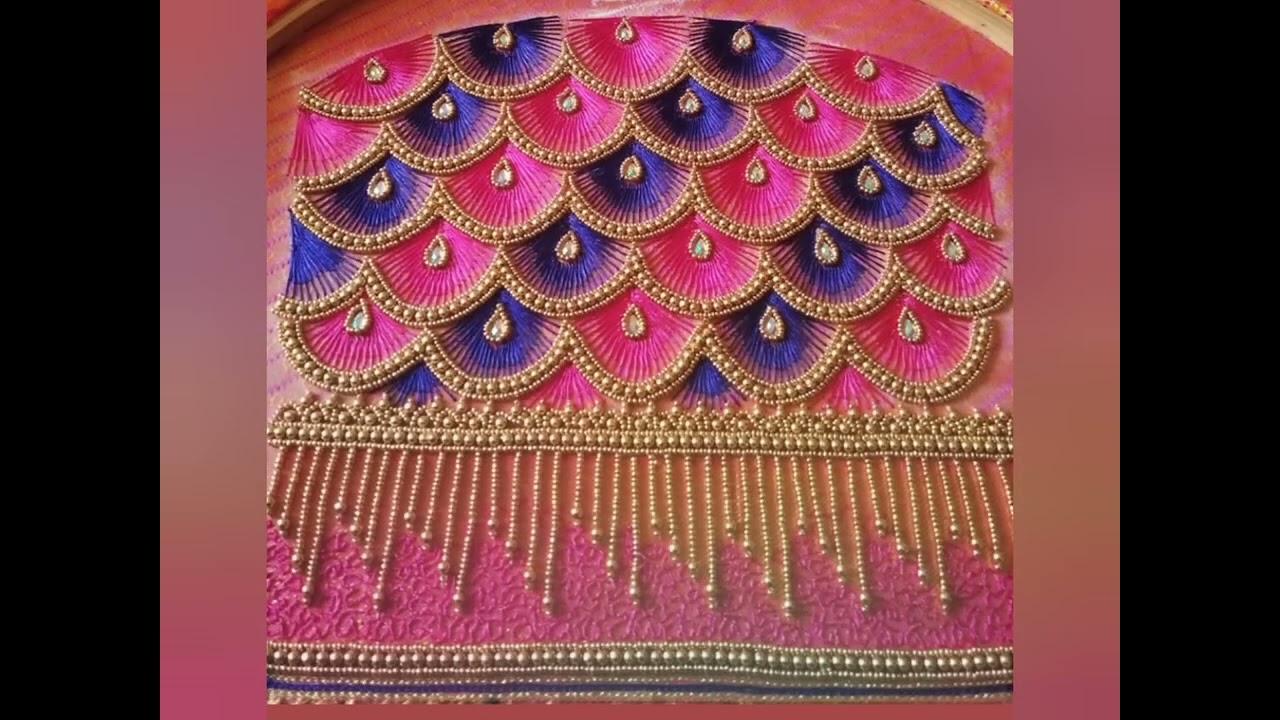 Bridal Heavy Maggam Work Blouse Designs|/Aari work blouse design 