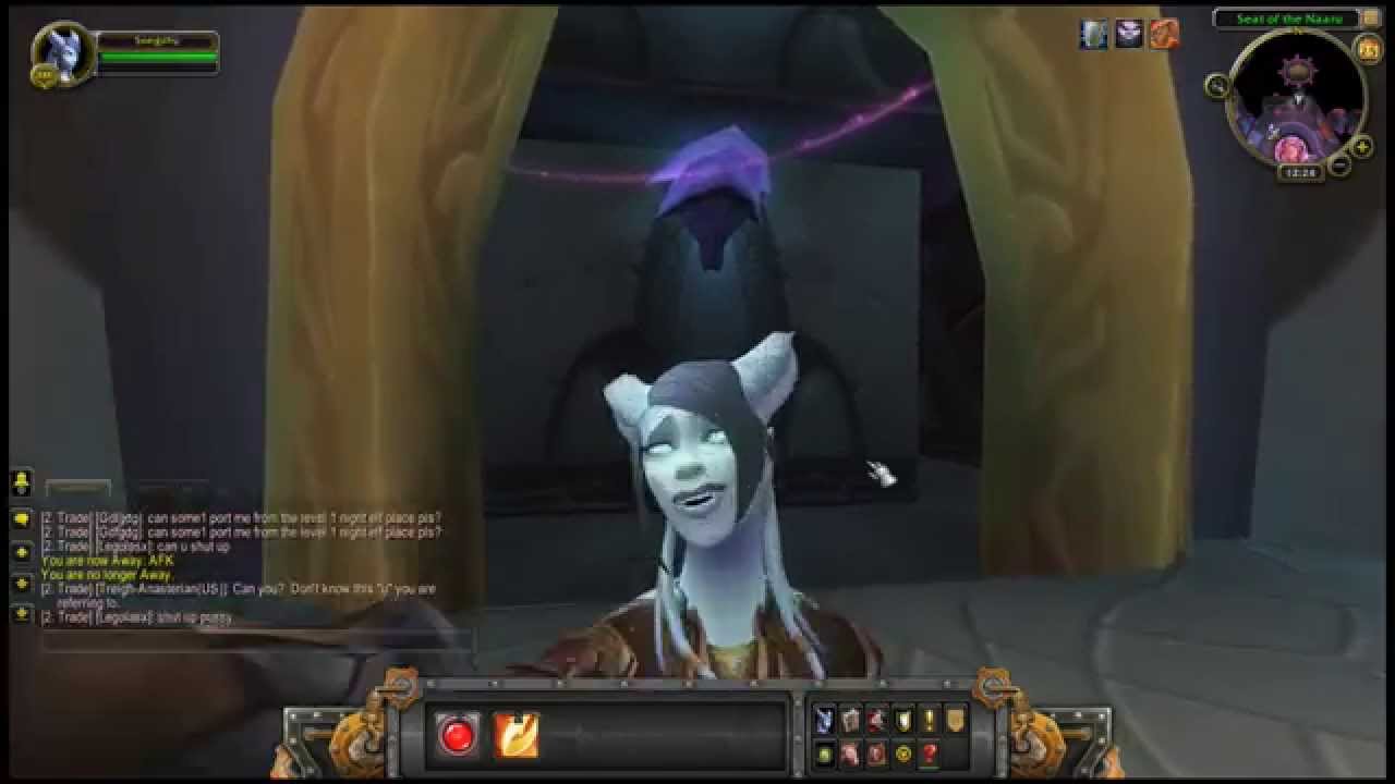 WoW PTR 6.1 Selfie Camera Draenei Female YouTube