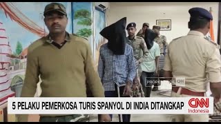 5 Pelaku Pemerkosa Turis Spanyol di India Ditangkap
