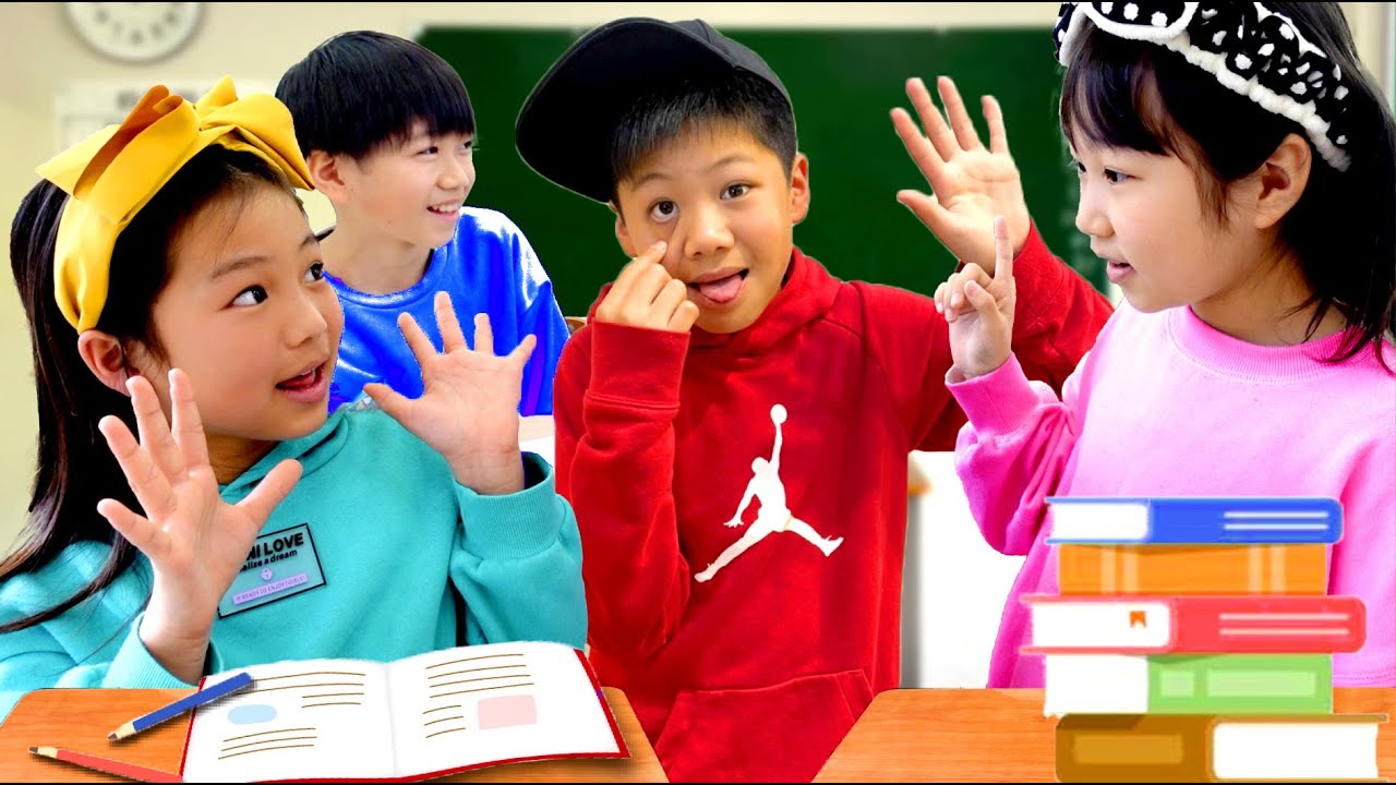 【学校ごっこ】　みんな友達！友情の大切さを学習する　めいちゃんとれおくんのお泊まり会！お約束を守って仲良くお泊りできるかな？子供向き