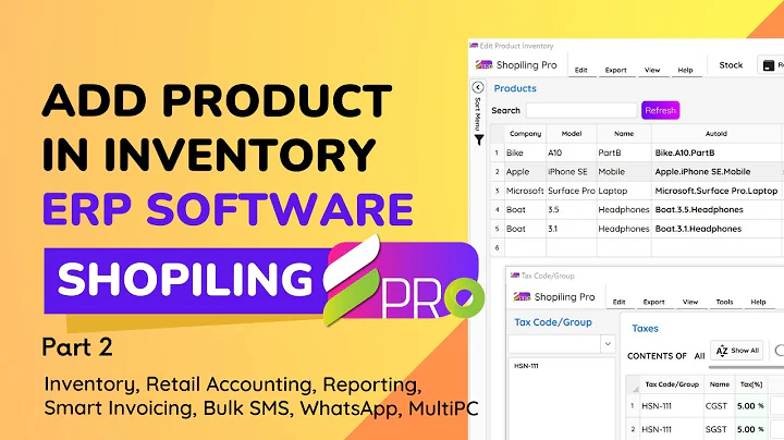 How to add products in inventory software | Tutorial/ DEMO