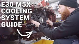 BMW E30 M52 Swap Cooling System Guide [E36 AC Radiator + SPAL 16" Pusher Fan & Wiring] 055