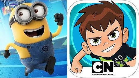 Despicable Me Minion Rush vs Ben 10 Up to Speed EPIC Battle