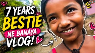 Aj meri 7 years old friend vlogging video banai hai dekhoooo!!!!!😱🤣💝#minivlog 
