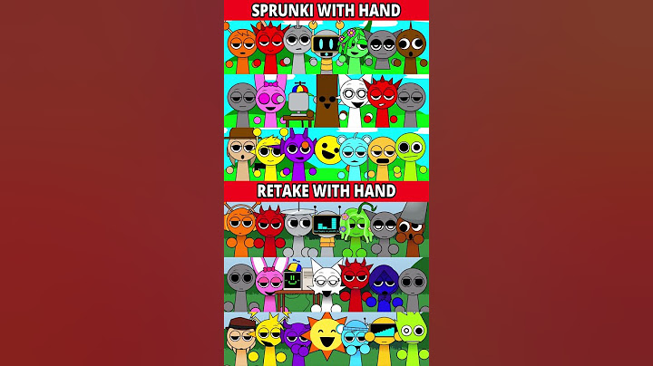 Sprunki With Hand But Retake🔥🎶MIX VERSION #viralshorts #sprunki #roblox