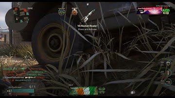 MY FIRST V2 ROCKET STRIKE !!! COD WW2