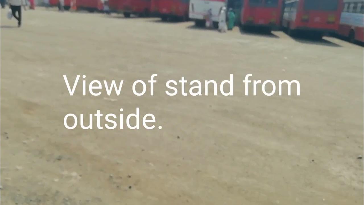 sangli and miraj bus stand. YouTube