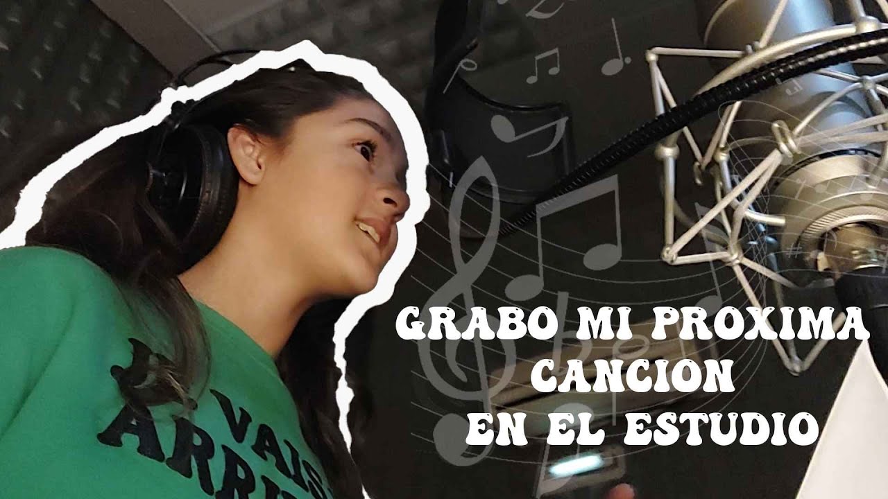 GRABANDO MI NUEVO SINGLE EN EL ESTUDIO