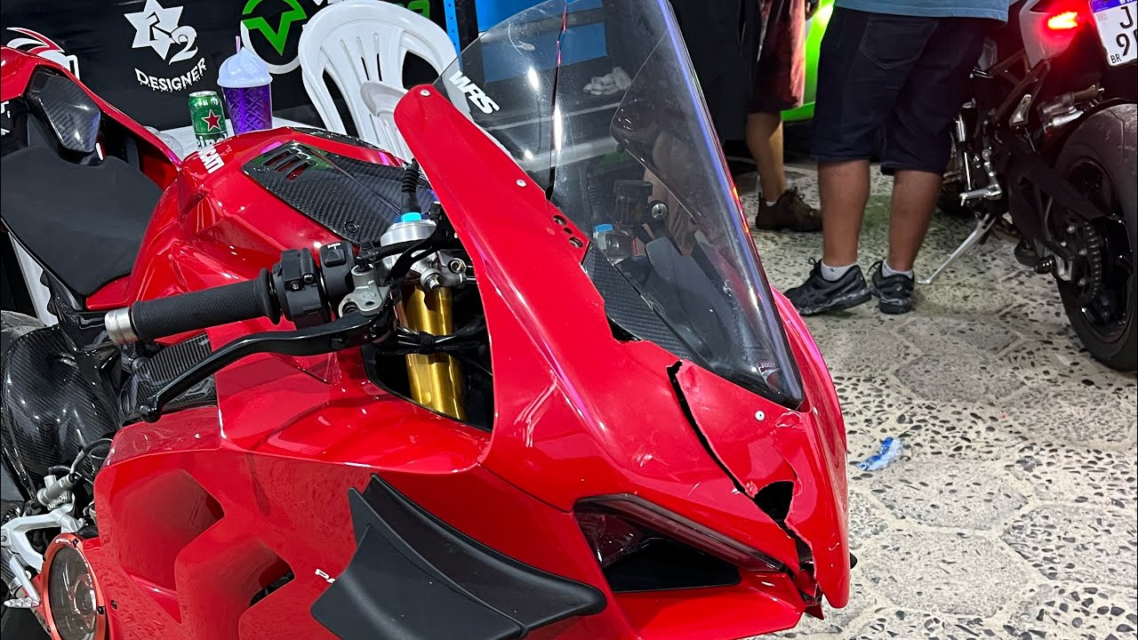 DEU P.T NA DUCATI V4S | MOSTRANDO NO DETALHE OS ESTRAGOS