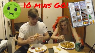 Who Can Gain The Most Weight In 10 Minutes Challenge