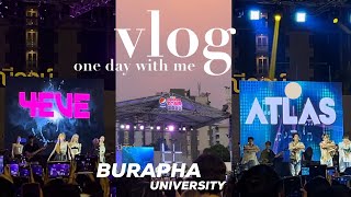 vlog | เรียนLab ทั้งวัน!!🩻+ไปคอนเสิร์ตT-POP Campus Tour 2023 มอบู🕺🏼🎪| ATLAS+4EVE | boatphoto