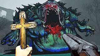 Forgive Me Father - A Lovecraftian Horror Fps Where A Priest Fights A Fish God & Cthulhus Minions