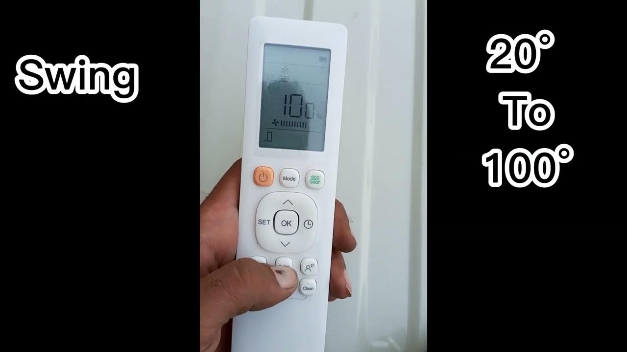 Dawlance Ac Remote Settings How To Use Dawlance Inverter Ac Remote